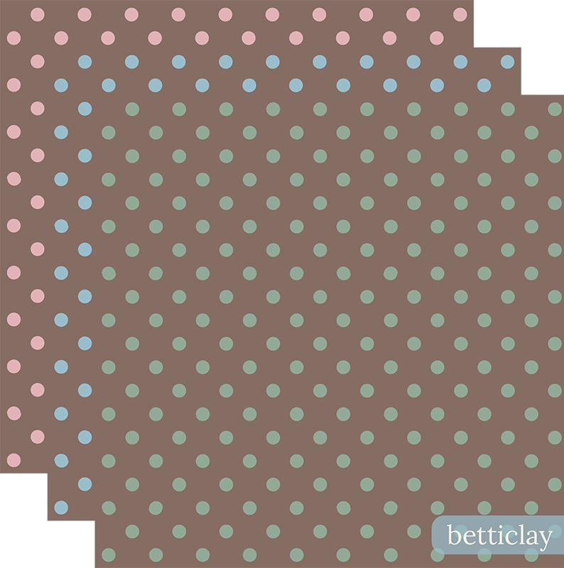 betticlay surface pattern design: seamless blender pattern:
Grandma's Kitchen collection, Chocolate Frosting colorway.