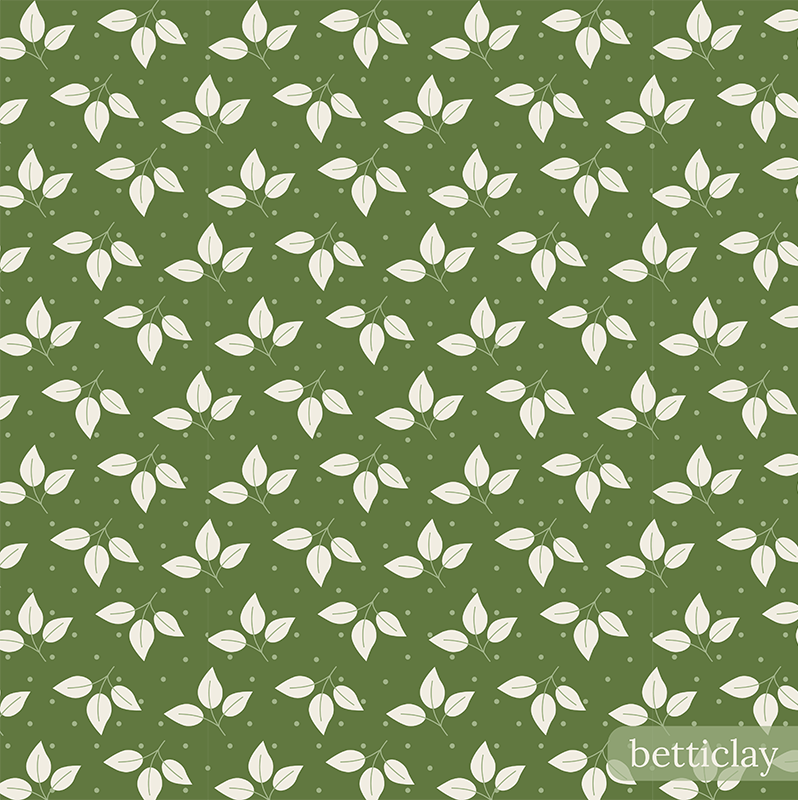 betticlay surface pattern design: seamless blender pattern:
Grandma's Kitchen collection, From the Forties colorway.